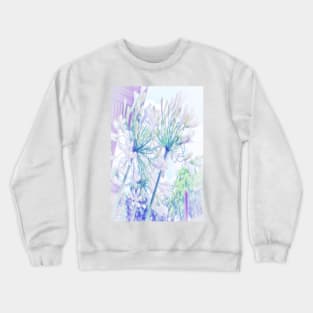 African Lilies (Agapanthus) Crewneck Sweatshirt